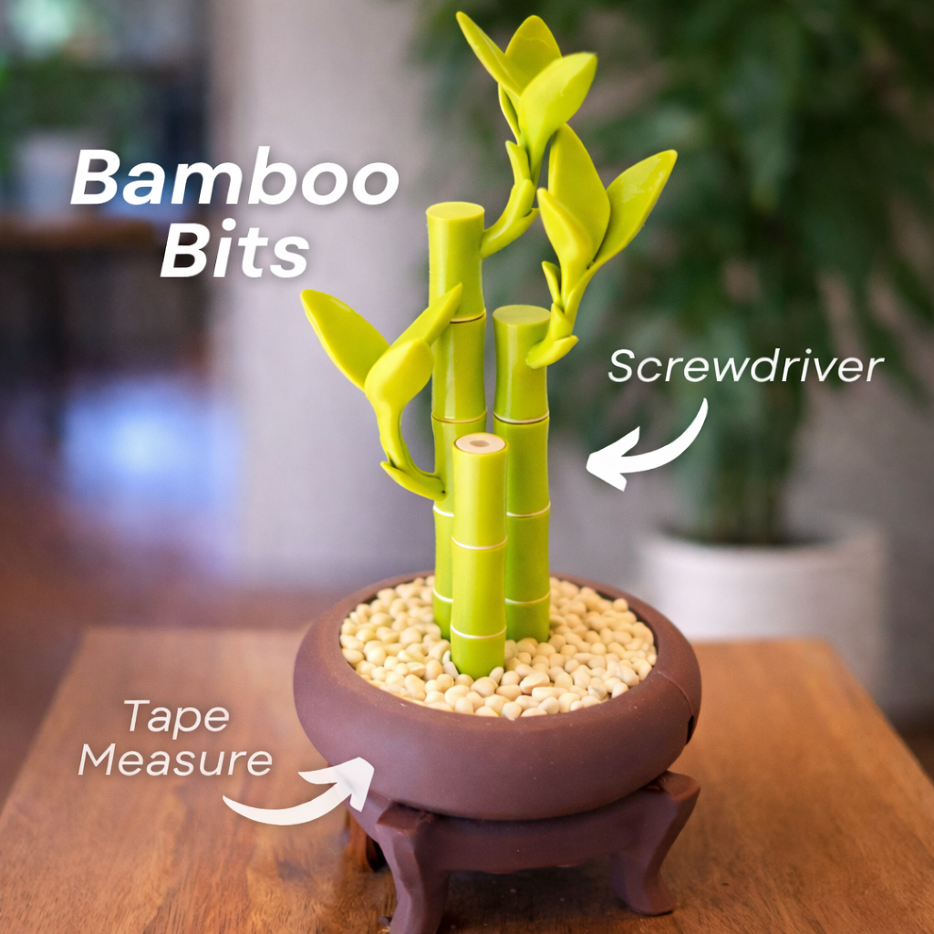 Bamboo Toolbox Organizer